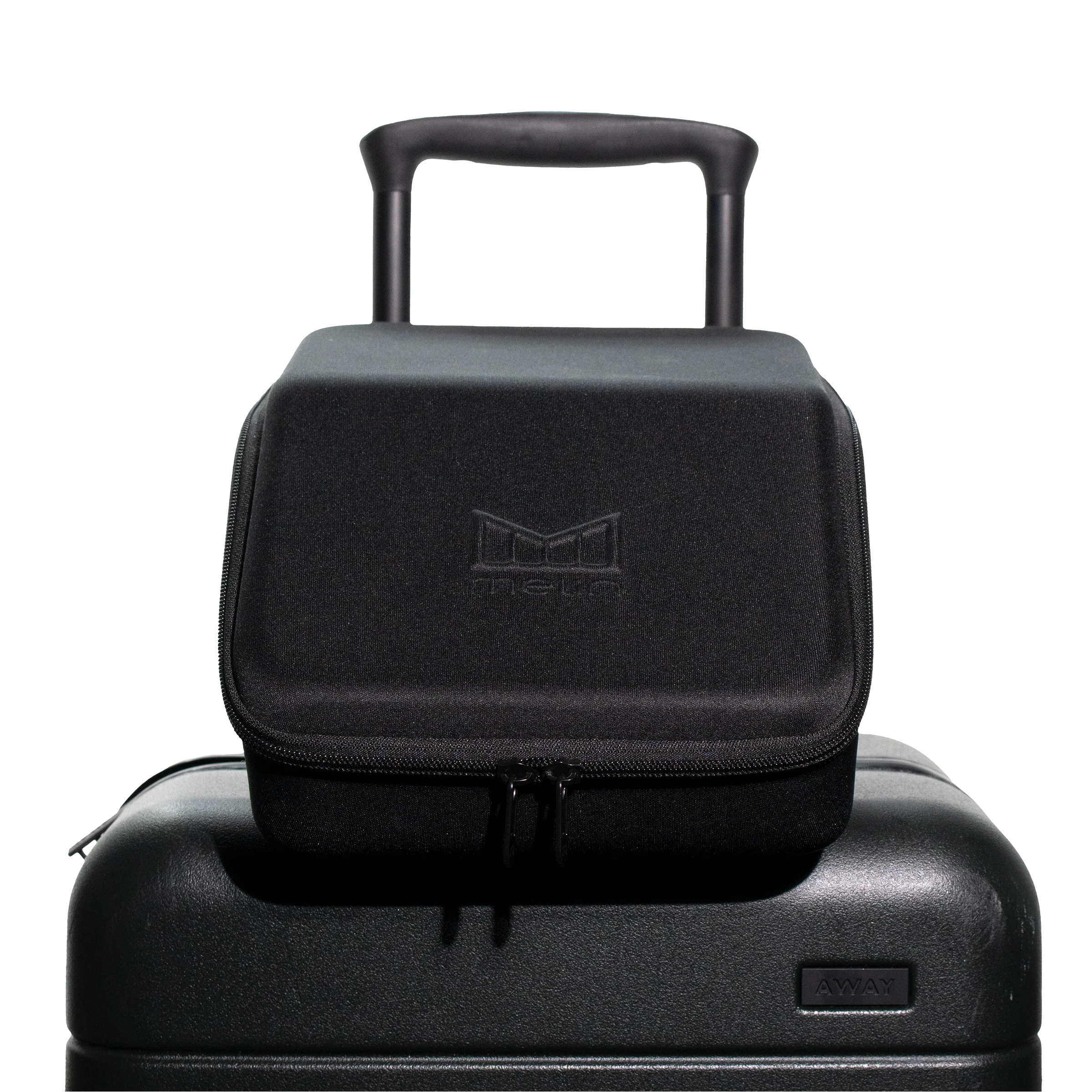 3 Hat Travel Case - Black - Image 3